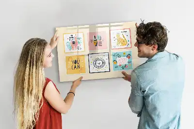 Tablă magnetică cu ștergere uscată cu sloganuri motivaționale