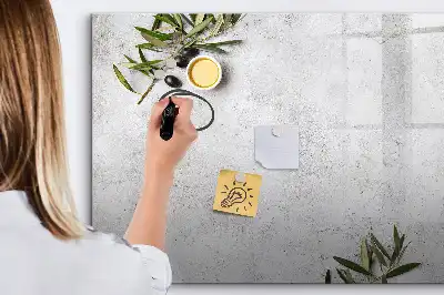 Tablă magnetică cu ștergere uscată cu design minimalist