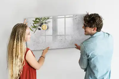 Tablă magnetică cu ștergere uscată cu design minimalist