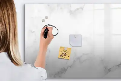Tablă magnetică cu ștergere uscată cu aspect de marmură