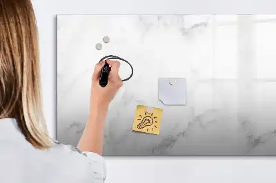 Tablă magnetică cu ștergere uscată cu aspect de marmură