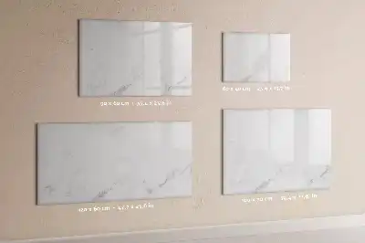 Tablă magnetică cu ștergere uscată cu aspect de marmură