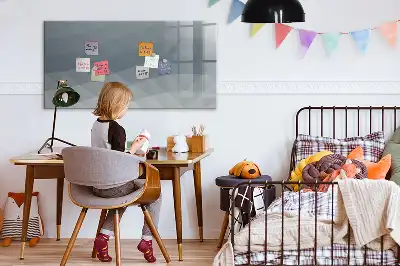 Tablă magnetică cu ștergere uscată model Valuri