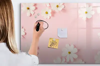 Tablă magnetică cu ștergere uscată model Margarete