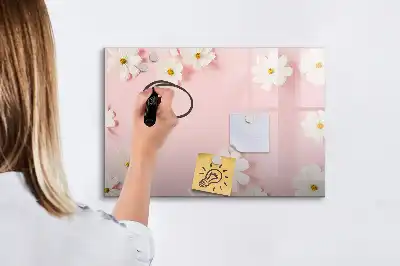 Tablă magnetică cu ștergere uscată model Margarete