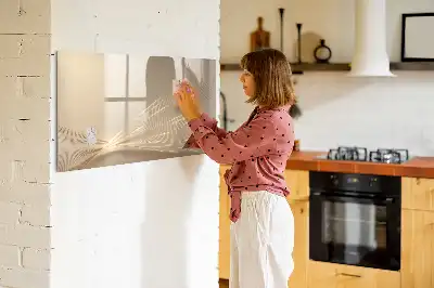 Tablă magnetică cu ștergere uscată model lumină abstractă