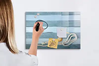 Tablă magnetică cu ștergere uscată cu model plante și scoici