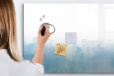 Tablă magnetică cu ștergere uscată cu model pete pictate
