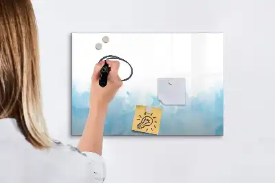 Tablă magnetică cu ștergere uscată cu model pete pictate