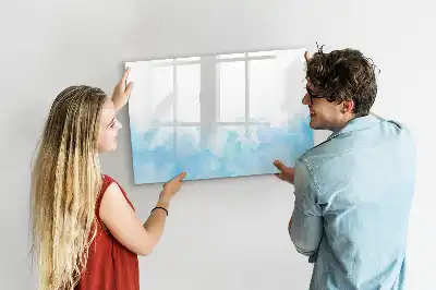 Tablă magnetică cu ștergere uscată cu model pete pictate