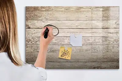 Tablă magnetică cu ștergere uscată din lemn