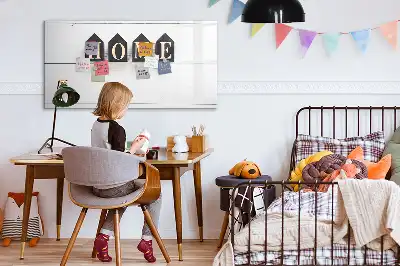 Tablă magnetică cu ștergere uscată pentru acasă
