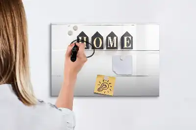 Tablă magnetică cu ștergere uscată pentru acasă