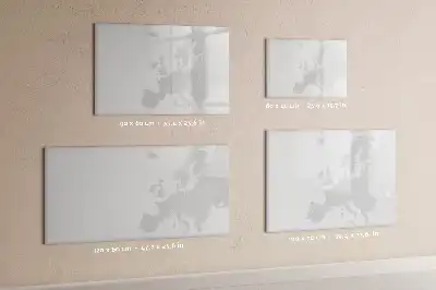 Tablă magnetică cu ștergere uscată cu design hartă din bancnote