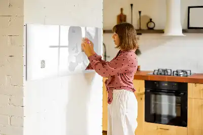 Tablă magnetică cu ștergere uscată cu harta Europei
