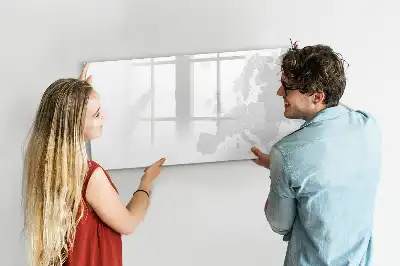 Tablă magnetică cu ștergere uscată cu harta Europei