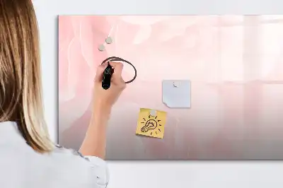 Tablă magnetică cu ștergere uscată cu model de trandafiri înfloriți