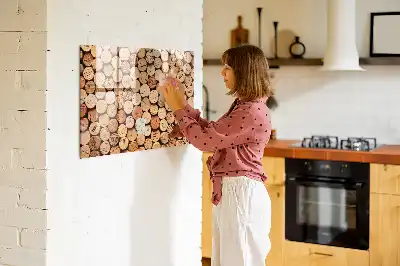 Dopuri de vin din lemn tablă magnetică cu ștergere uscată