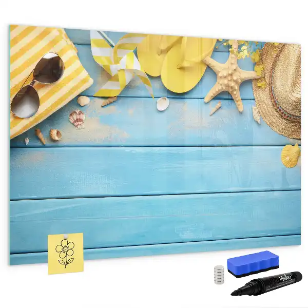 Tablă magnetică cu ștergere uscată accesorii pentru plajă