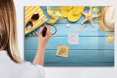 Tablă magnetică cu ștergere uscată accesorii pentru plajă