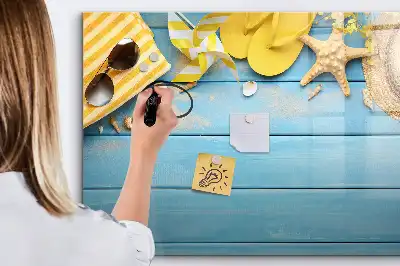 Tablă magnetică cu ștergere uscată accesorii pentru plajă