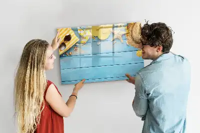 Tablă magnetică cu ștergere uscată accesorii pentru plajă