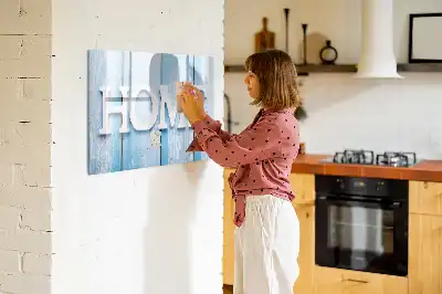 Tablă magnetică cu ștergere uscată pentru acasă