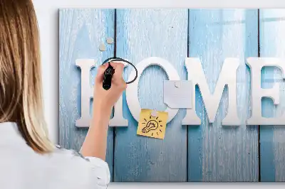 Tablă magnetică cu ștergere uscată pentru acasă
