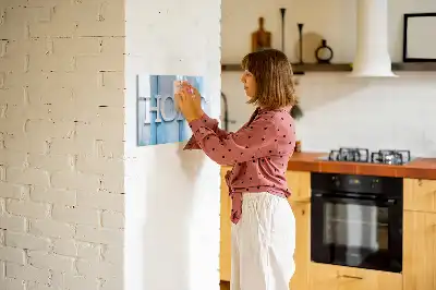 Tablă magnetică cu ștergere uscată pentru acasă