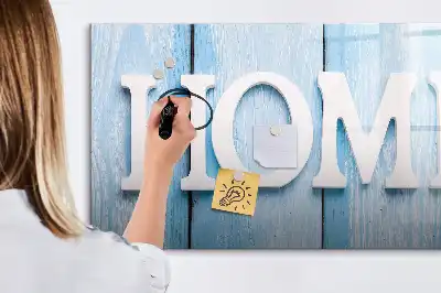 Tablă magnetică cu ștergere uscată pentru acasă