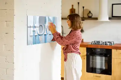 Tablă magnetică cu ștergere uscată pentru acasă