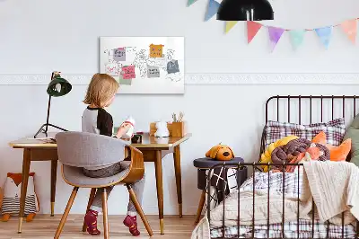 Tablă magnetică cu ștergere uscată cu hartă a lumii tip contur