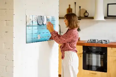 Tablă magnetică cu ștergere uscată accesorii pentru vacanță