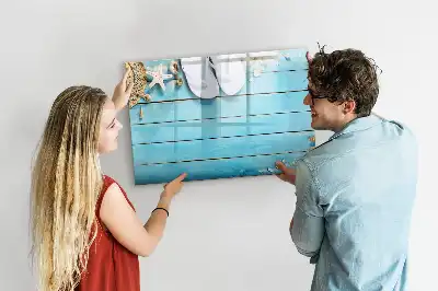Tablă magnetică cu ștergere uscată accesorii pentru vacanță