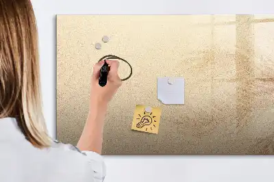 Tablă magnetică cu ștergere uscată model cu frunze abstracte