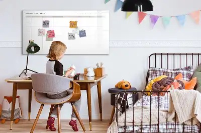Tablă magnetică cu ștergere uscată cu design minimalist pentru meniu