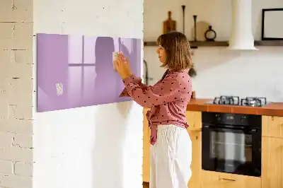 Tablă magnetică cu ștergere uscată culoare liliachie