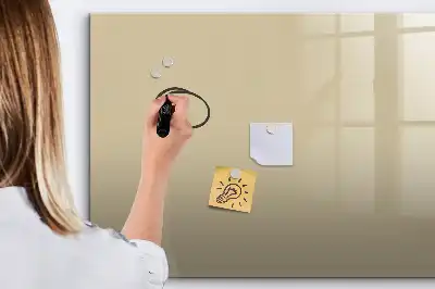 Tablă magnetică cu ștergere uscată culoare bej