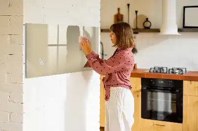 Tablă magnetică cu ștergere uscată culoare bej