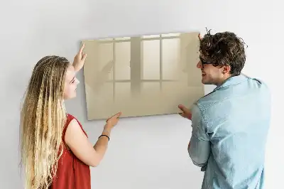 Tablă magnetică cu ștergere uscată culoare bej