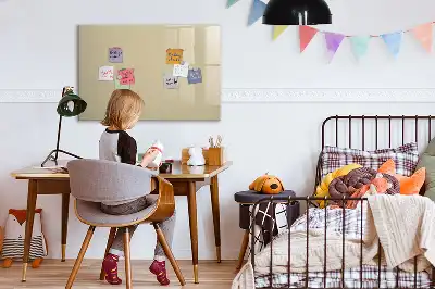 Tablă magnetică cu ștergere uscată culoare bej