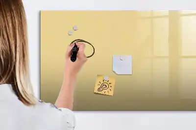 Tablă magnetică cu ștergere uscată de culoare crem