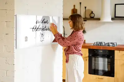 Tablă magnetică cu ștergere uscată pentru activități în aer liber