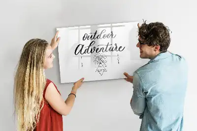 Tablă magnetică cu ștergere uscată pentru activități în aer liber