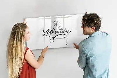 Tablă magnetică cu ștergere uscată model Aventură