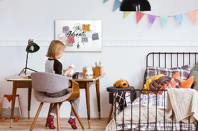Tablă magnetică cu ștergere uscată model Aventură