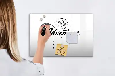 Tablă magnetică cu ștergere uscată model Aventură