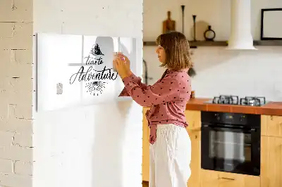 Tablă magnetică cu ștergere uscată model Aventură