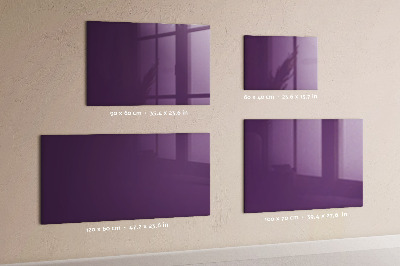 Tablă magnetică Culoare violet