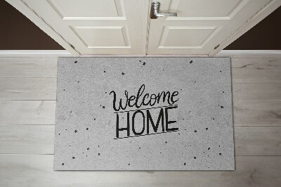Covor intrare interior Welcome home